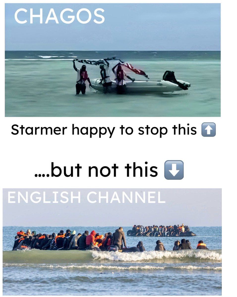 Two tier Keir  -  at it again.       #Chagos