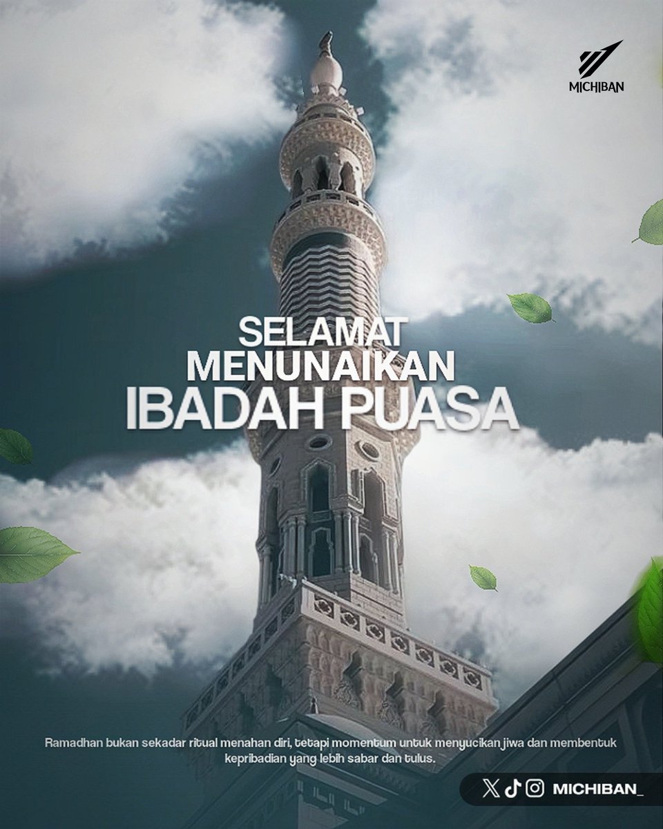 Bulan penuh berkah, senyum semakin merekah, hidup semakin terarah, menuju kemenangan yang indah. Selamat menunaikan ibadah puasa Ramadhan 1447. Semoga kebaikan dan keberkahan selalu menyertai perjalanan setiap manusia. 🌙

Mohon maaf lahir dan batin <a href="/Michie_JKT48/">michelle alexandra</a>  dan kawan-kawan