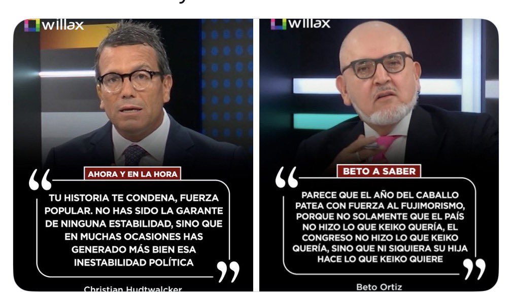 Pasaron al bando de lo que antes criticaban pura mermelada anti Keiko  .!
Como sea quieren  a un  Porky  en el poder que intereses  hay ??homofobicos de secta religiosa gobernándonos mmmm .!???  Los nuevos anti Keiko.!!!
