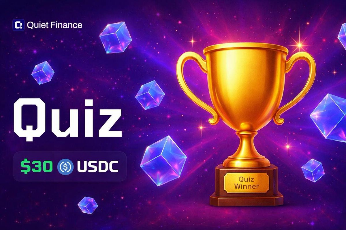 yudirinakra's tweet photo. 🚨QUIZ ALERT!🚨
Want to get $30 USDC just by answering quizzes?
It's so easy! 🏆💸
Jump into the @Quiet_Finance Discord now before you miss out!
Join here:https://t.co/P39oWiaJSd
#QuiteFinance #CryptoQuiz #Airdrop #Giveaway https://t.co/8Ym6E8Ieha