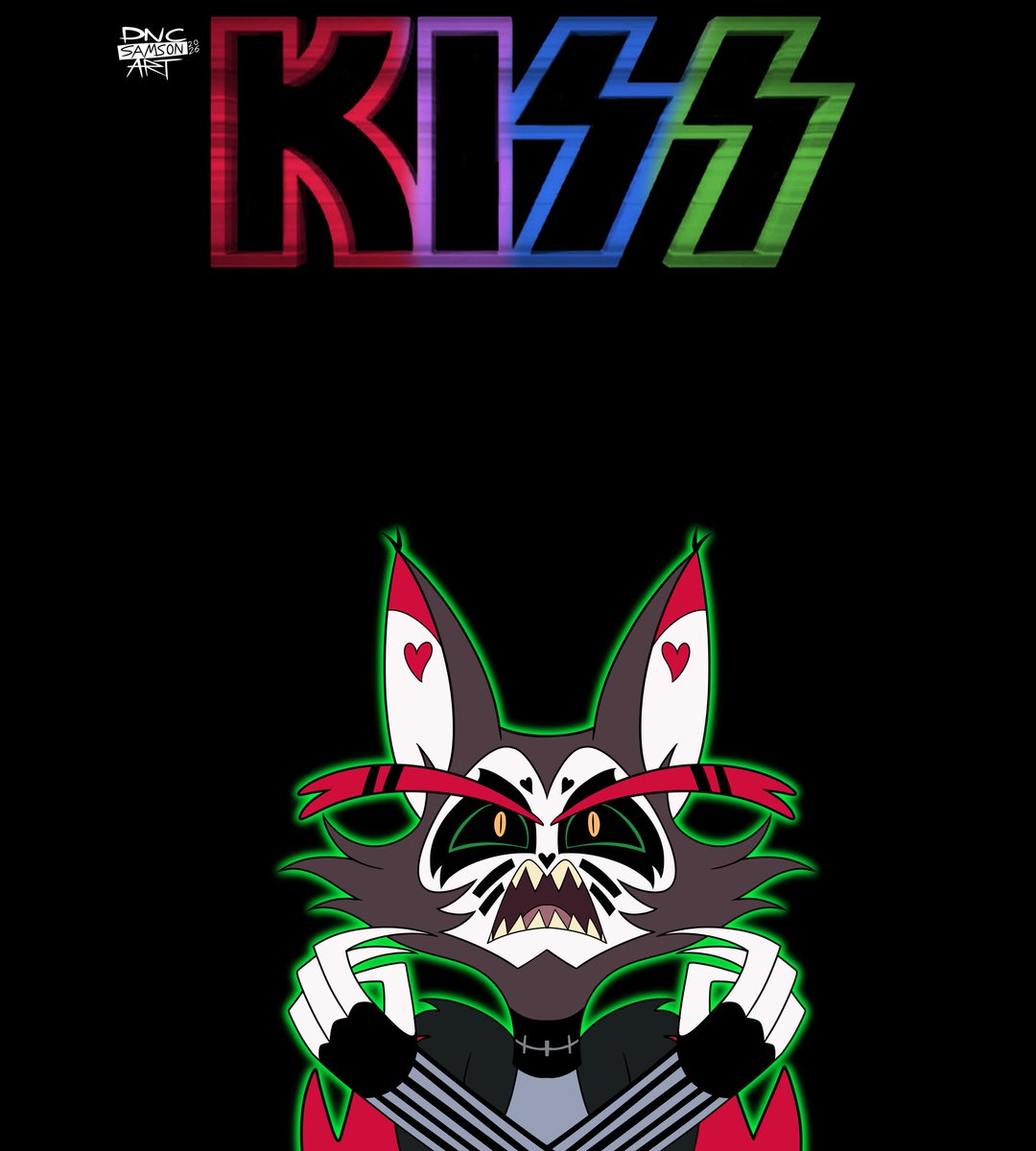 KISS But with Cartoon Cosplayers
Commissioned by cartoon_alchemist from Instagram

Ember = The Demon
Verosika = The Spaceman
Azula = The Starchild
Husk = The Catman
#kiss #cartoonparody