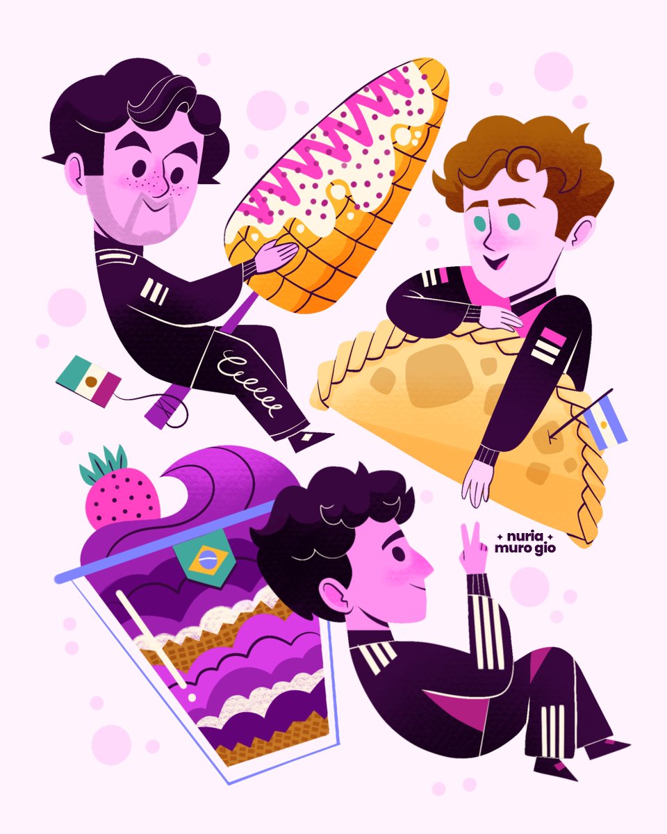latinos in f1: snack edition 🇲🇽🇦🇷🇧🇷 #sp11 #fc43 #gb5