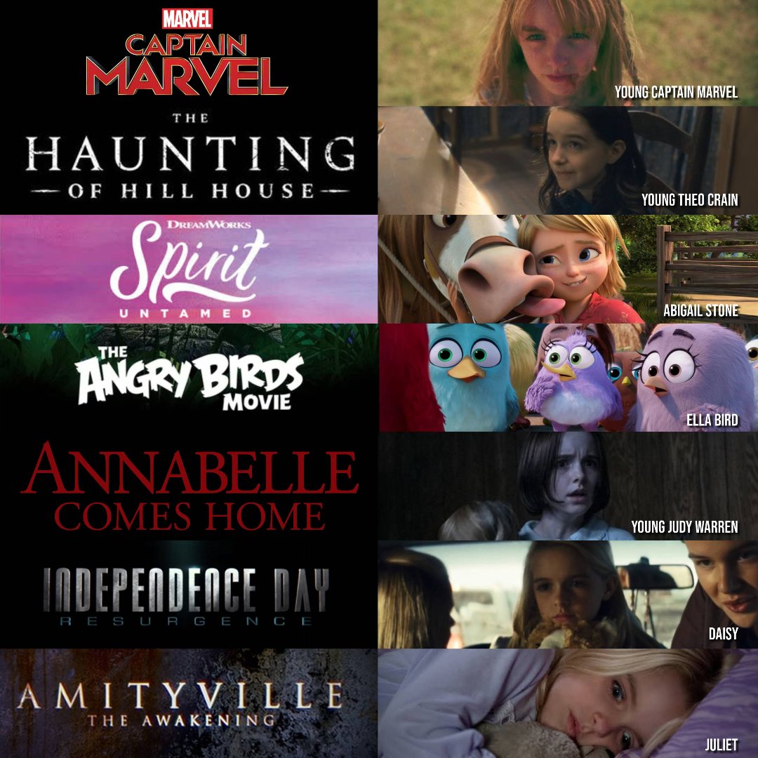 reksqvzi's tweet image. Franchises all starring Mckenna Grace btw
