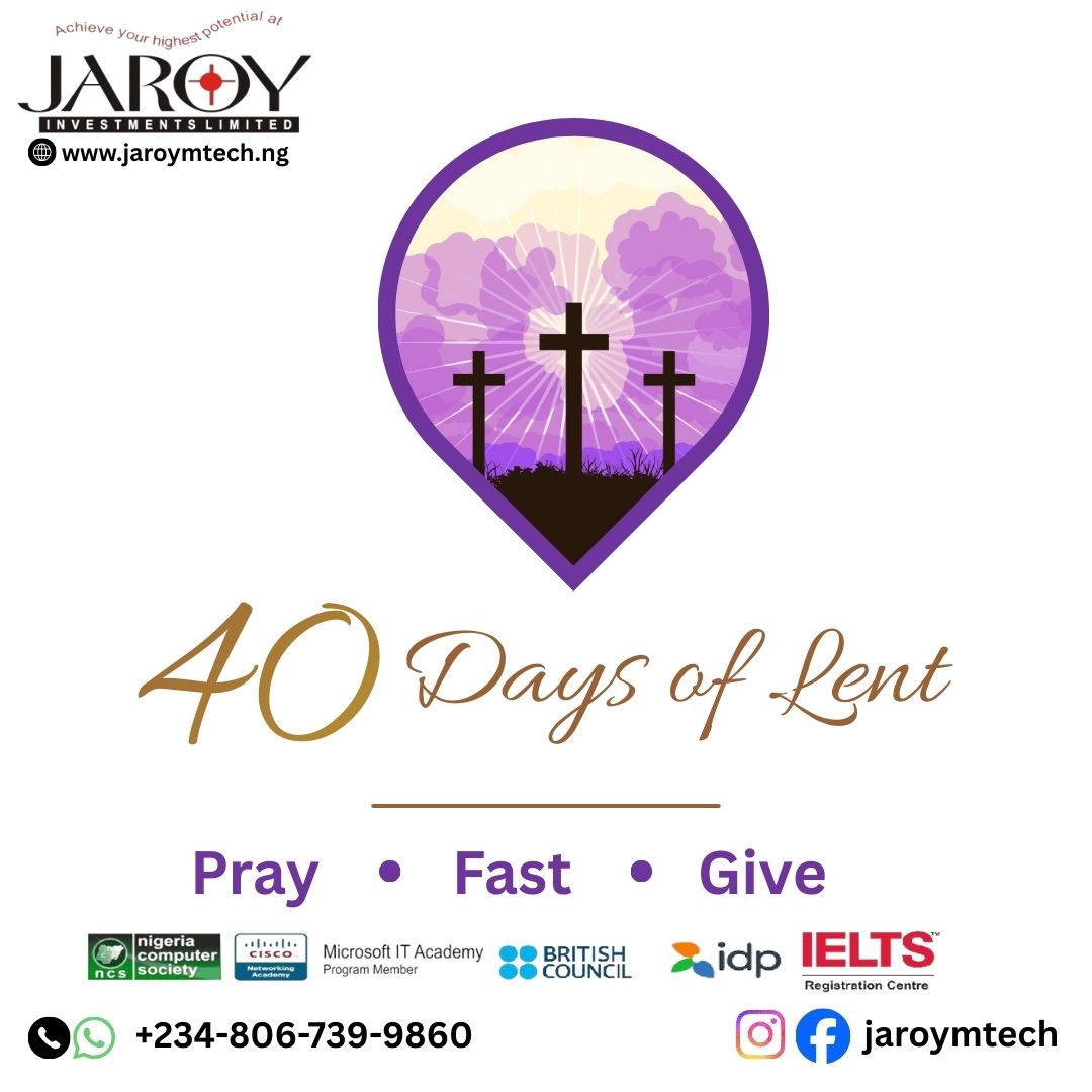 jaroymtech's tweet photo. As Lent begins with Ash Wednesday and Ramadan commences, we join our Christian and Muslim community in prayer and reflection.

May this season bring peace, discipline, and growth to all.
— Jaroy Investments Limited https://t.co/GSj9mhc8xh