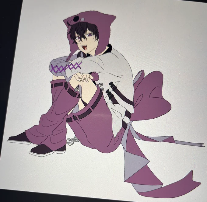 待って私の描くテツ、かわいくないか???かわいい