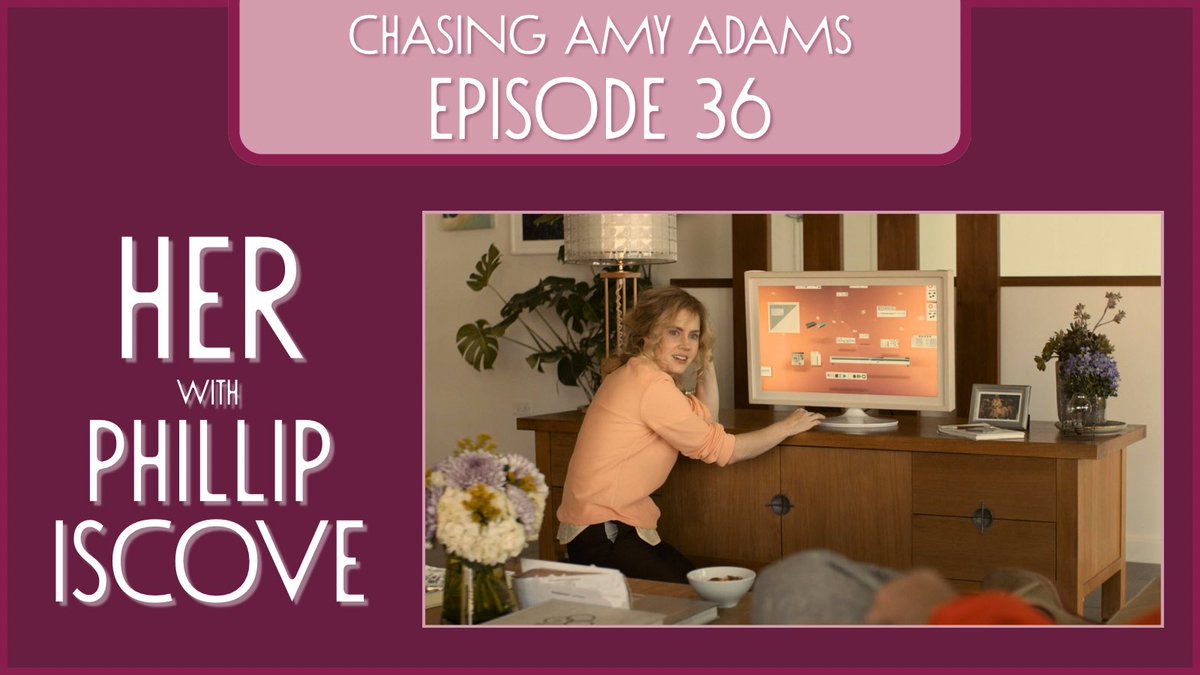 Today we’re talking about the 2013 sci-fi romance Her with special guest <a href="/pmiscove/">Phillip Iscove</a> (<a href="/PodcastLikeIts/">Podcast Like It's...</a>).

Plus: crushing on Joan Cusack, embracing Tumblrcore, and Sean Young’s audition for Catwoman.

🎧: podcasts.apple.com/us/podcast/cha…