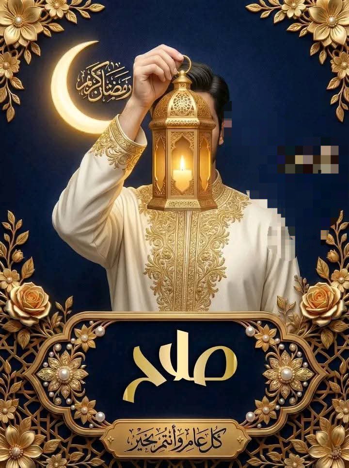 كل عام وأنتم بألف خير وصحة وسعادة 
رمضان كريم 😍