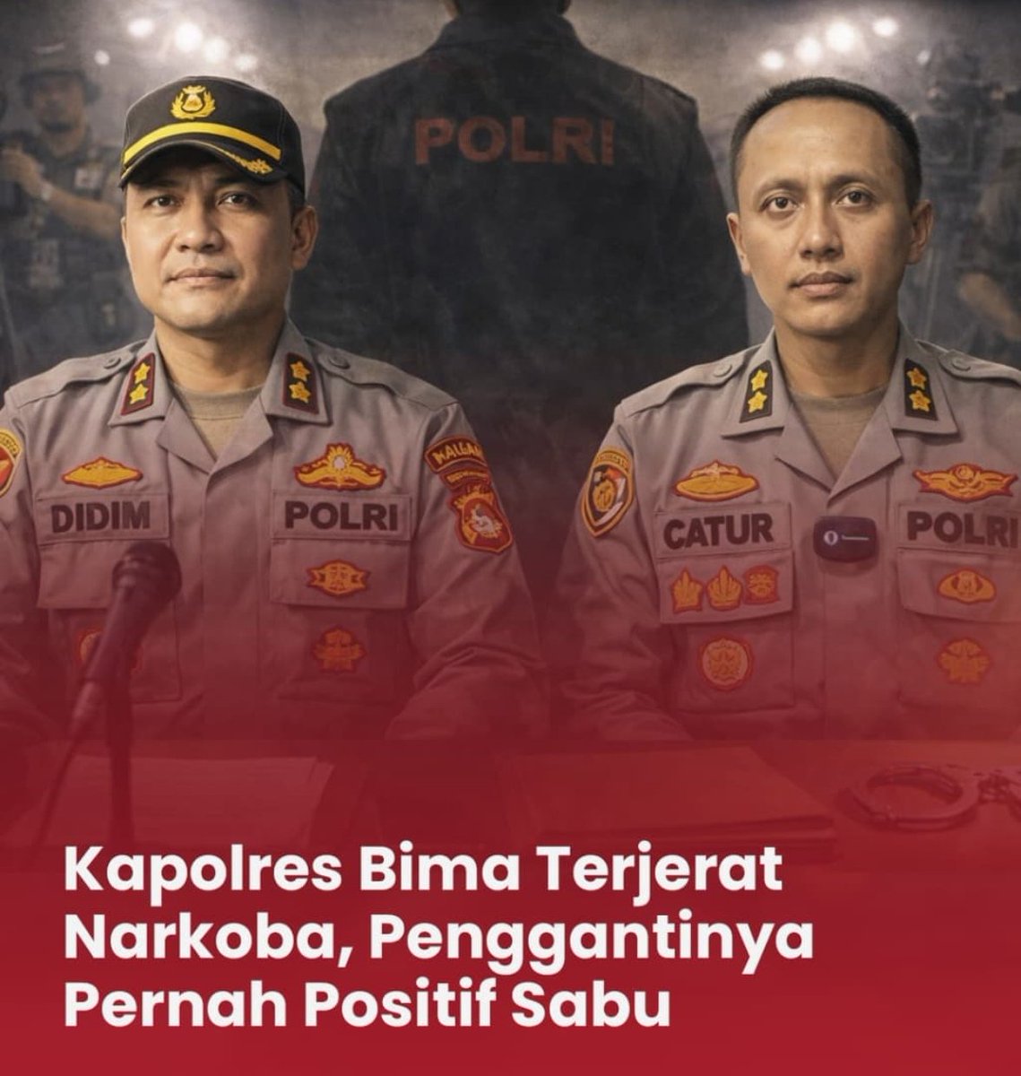 SAYA PIKIR KAPOLRES BIMA, TERNYATA "KAPOLRES SABU" |

INI POLRES BARU KAH ? 😁
________________________

Ini bukan pembenahan, apalagi reformasi ?!

Ini sih cuma :

PERGANTIAN "PEMAIN".

Dari lapangan, aturan main, hingga permainannya tetap sama.

Kalau dlm dunia seni peran, ini