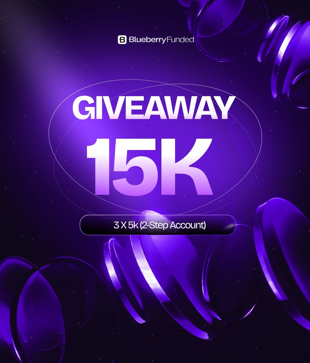 🎉We're giving away 3x5k accounts! 🎉

To enter Follow : <a href="/BlueberryFunded/">Blueberry Funded</a> <a href="/BBFAffiliates/">Blueberry Funded Partners</a> <a href="/BlueberryMarcus/">Marcus Fetherston</a> <a href="/TradeForClara/">Clara</a> 

- Like &amp; Repost
- Like &amp; Repost Quoted Post  
- Tag 3 Traders