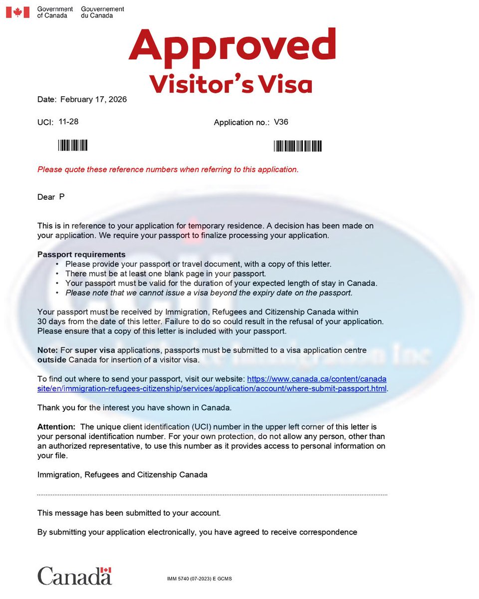 canadachoice1's tweet image. .
Congratulations to our amazing clients, thank you for trusting us and the process.

Your own Canada VISA will be next! Dream it and make it happen!

Send us a DM today and let’s get you started.

#StudyInCanada #visaapproved✔️ #CanadianDream #CanadaChoiceImmigrationinc