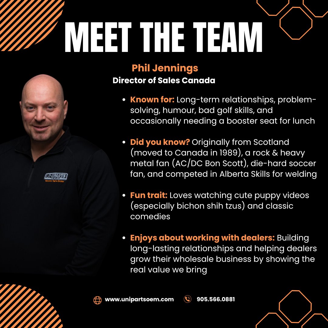 Meet Phil Jennings, Director of Sales Canada.

Helping dealers grow wholesale performance through consistent outside representation and long-term partnership.

#MeetTheTeam #CollisionIndustry #OEM