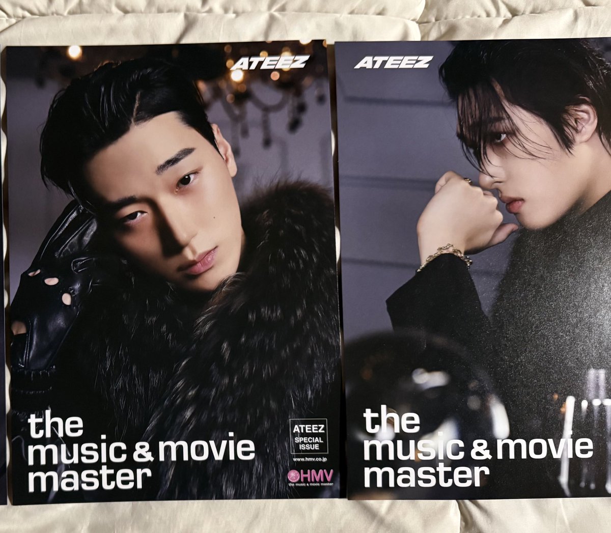 ATEEZ GOLDEN HOUR : Part.4 HMV フライヤー トレカ 交換 譲：1＆2枚目