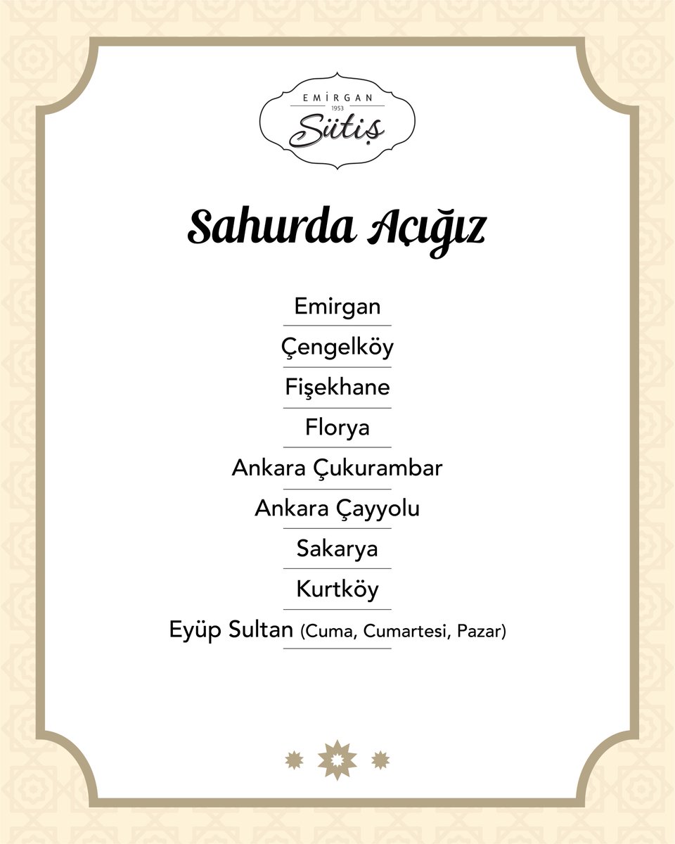 Emirgan Sütiş tweet media