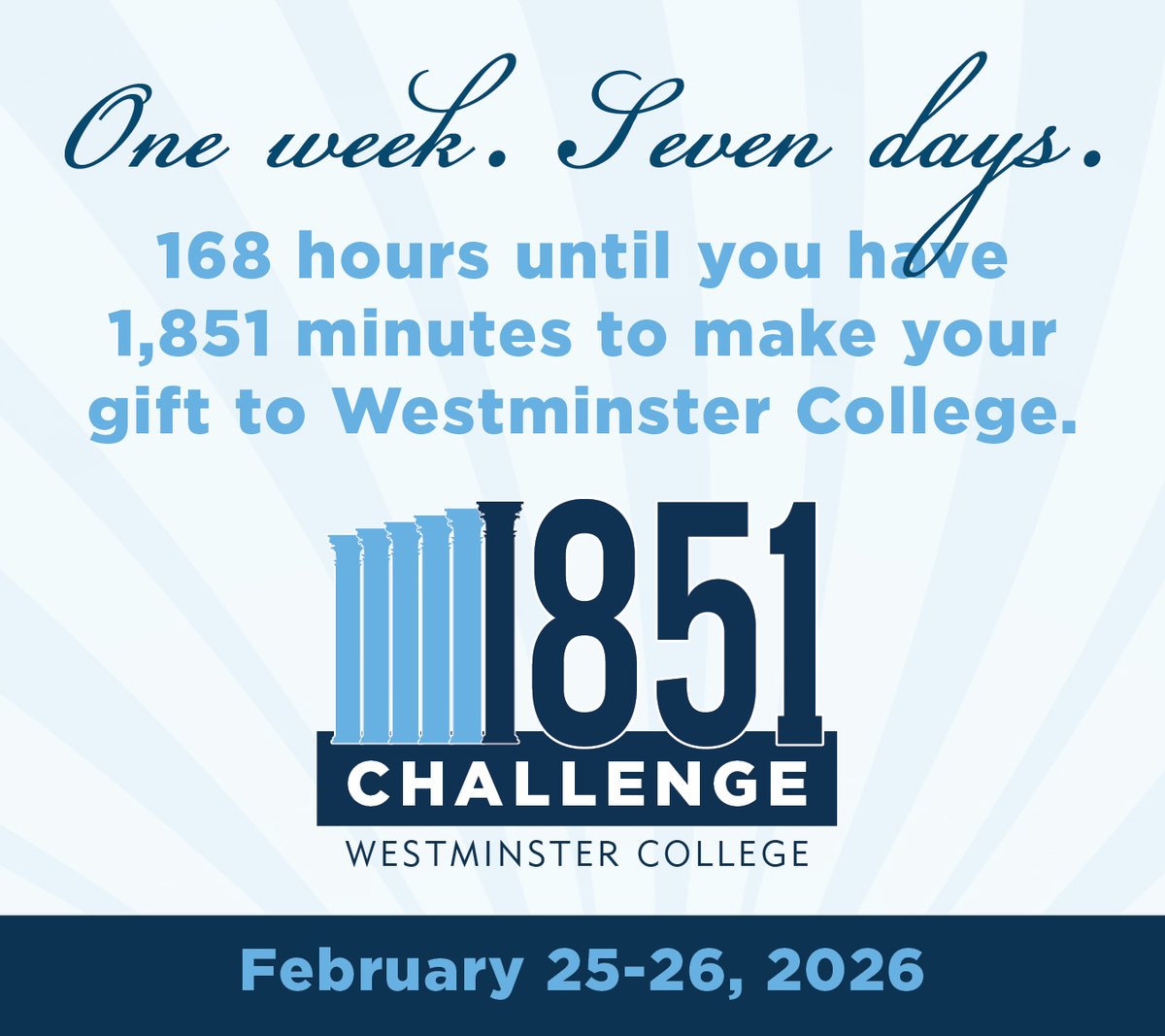 Westminster College tweet media