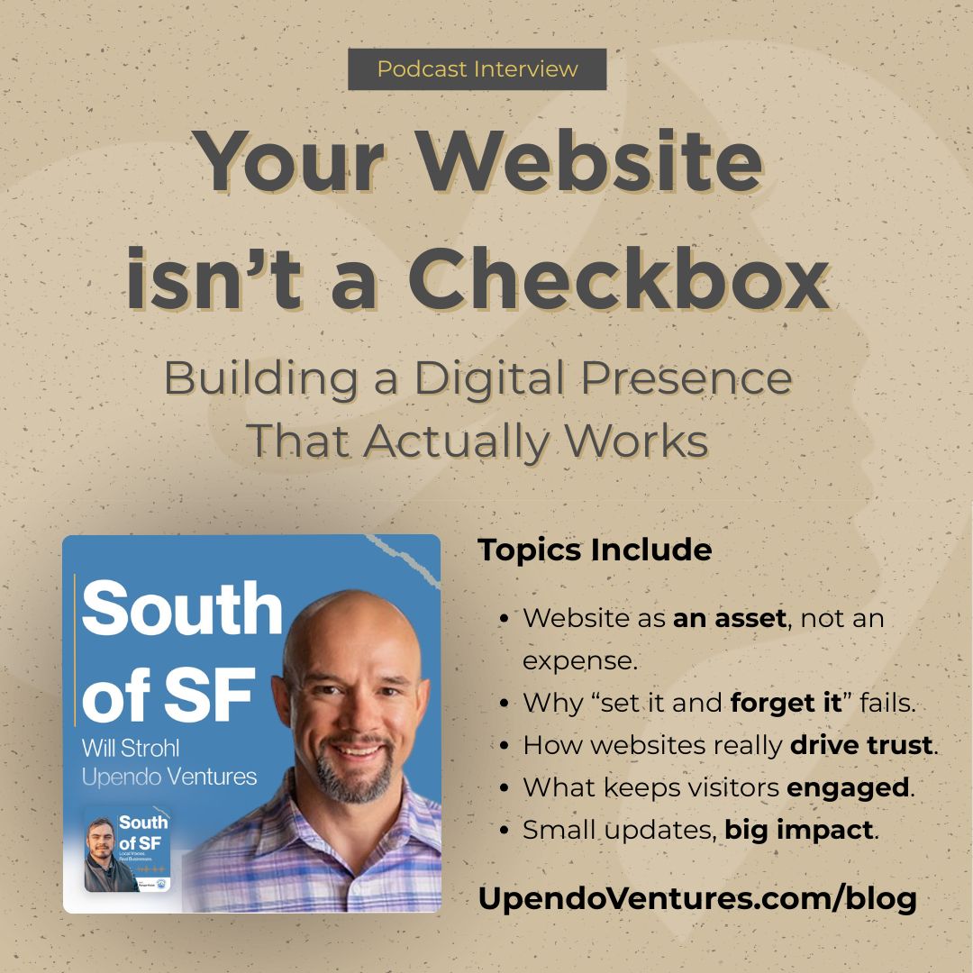 Your website should support growth, not just exist.

Most business websites fail quietly because they are treated like checkboxes. This podcast conversation breaks down why that doesn't work and what to do about it. 

👉🏽 bit.ly/4tHNCXk 

#WebsiteStrategy #SmallBusiness