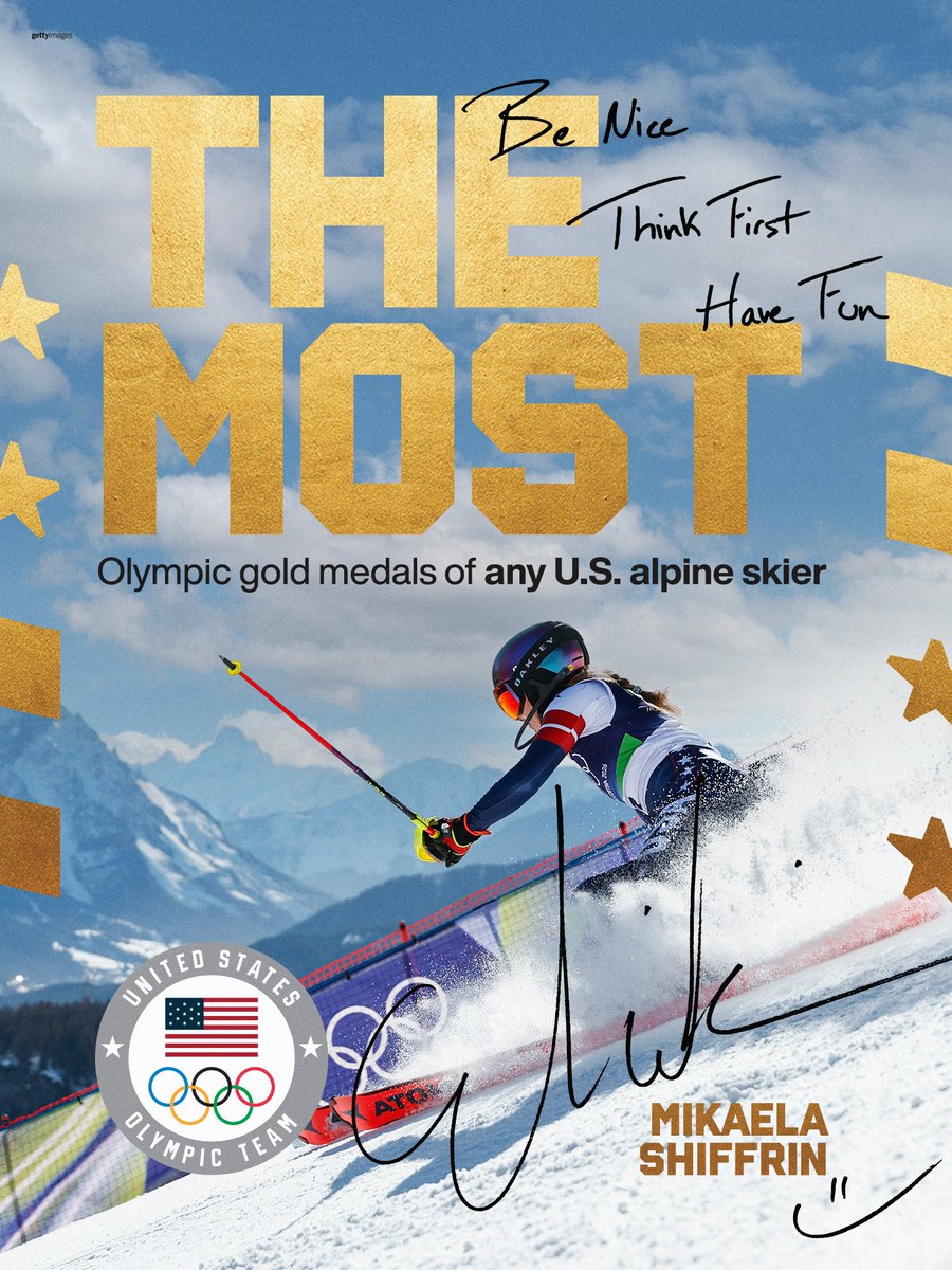 3X OLYMPIC GOLD MEDALIST. 🥇🇺🇸

Mikaela Shiffrin now holds the record for the most gold medals in U.S. alpine skiing history!

#WinterOlympics