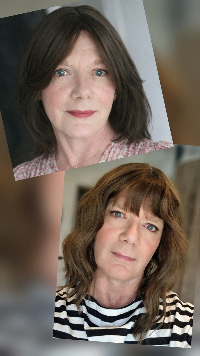 Hair by me! AI makeup ❤️👱‍♀️👧