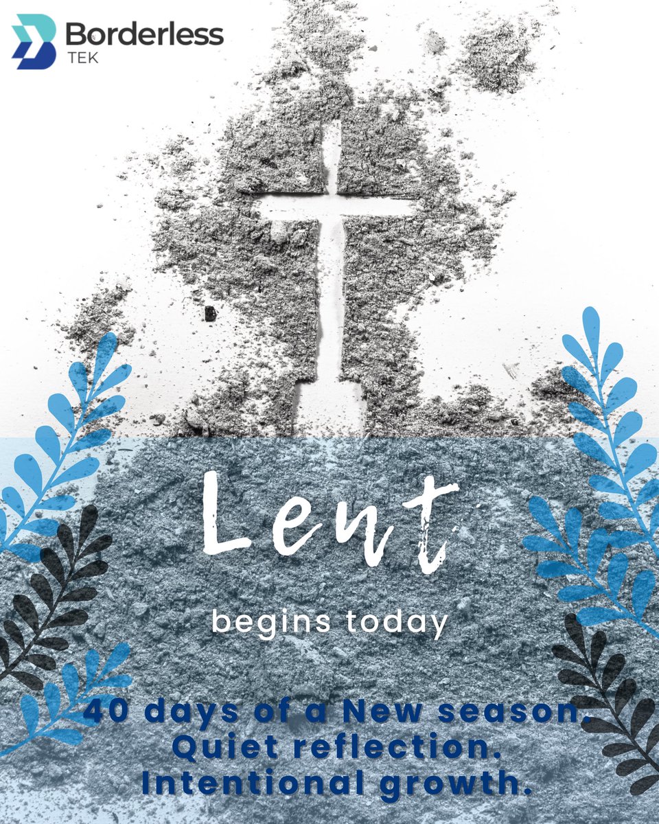 Lent is a reminder that growth often begins in quiet places.

Wishing you a season of reflection and renewal 🤍