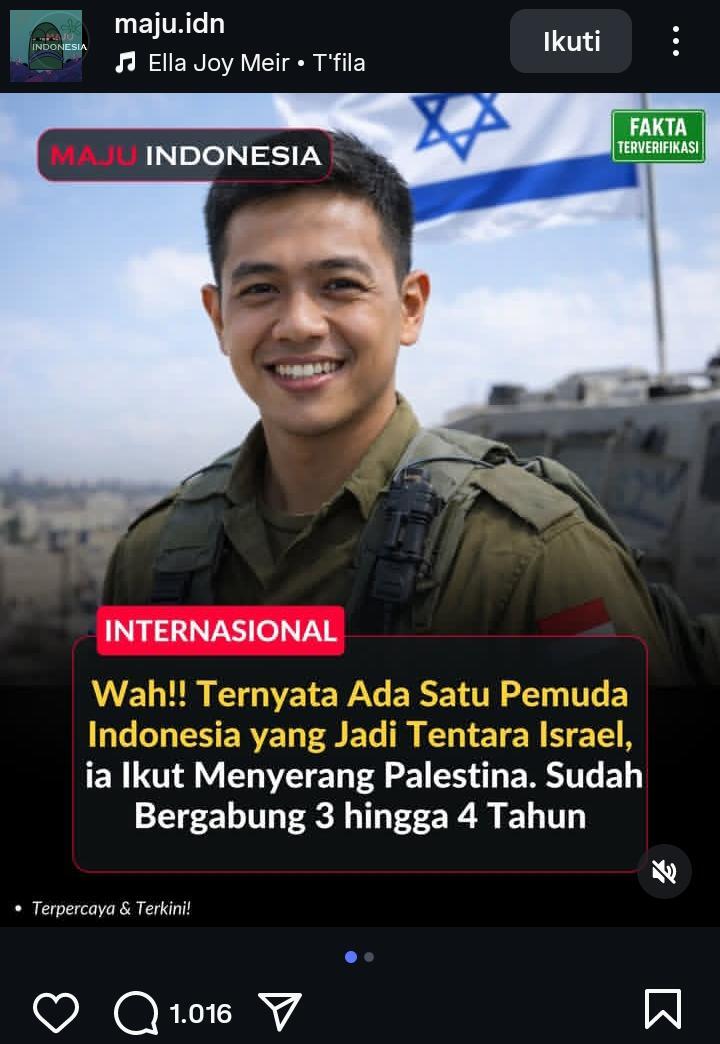 tanyakanrl's tweet photo. Ada aja anak s3tan yg mau jadi tentara Israel! Mana udah 3-4 tahunan lagi!! Kok tega ya ada dibarisan orang2 yg melakukan genosida🤬 Apa saking susahnya dapet kerjaan layak? Kayaknya ngga deh. Emang biadab aja ini orang💩 💚 https://t.co/sYhE0UIeXm