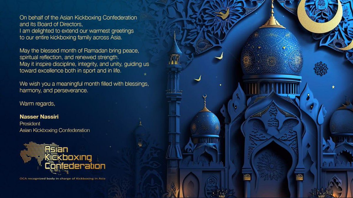 WAKOASIA's tweet photo. Ramadan Kareem https://t.co/yAYrUMaLEm