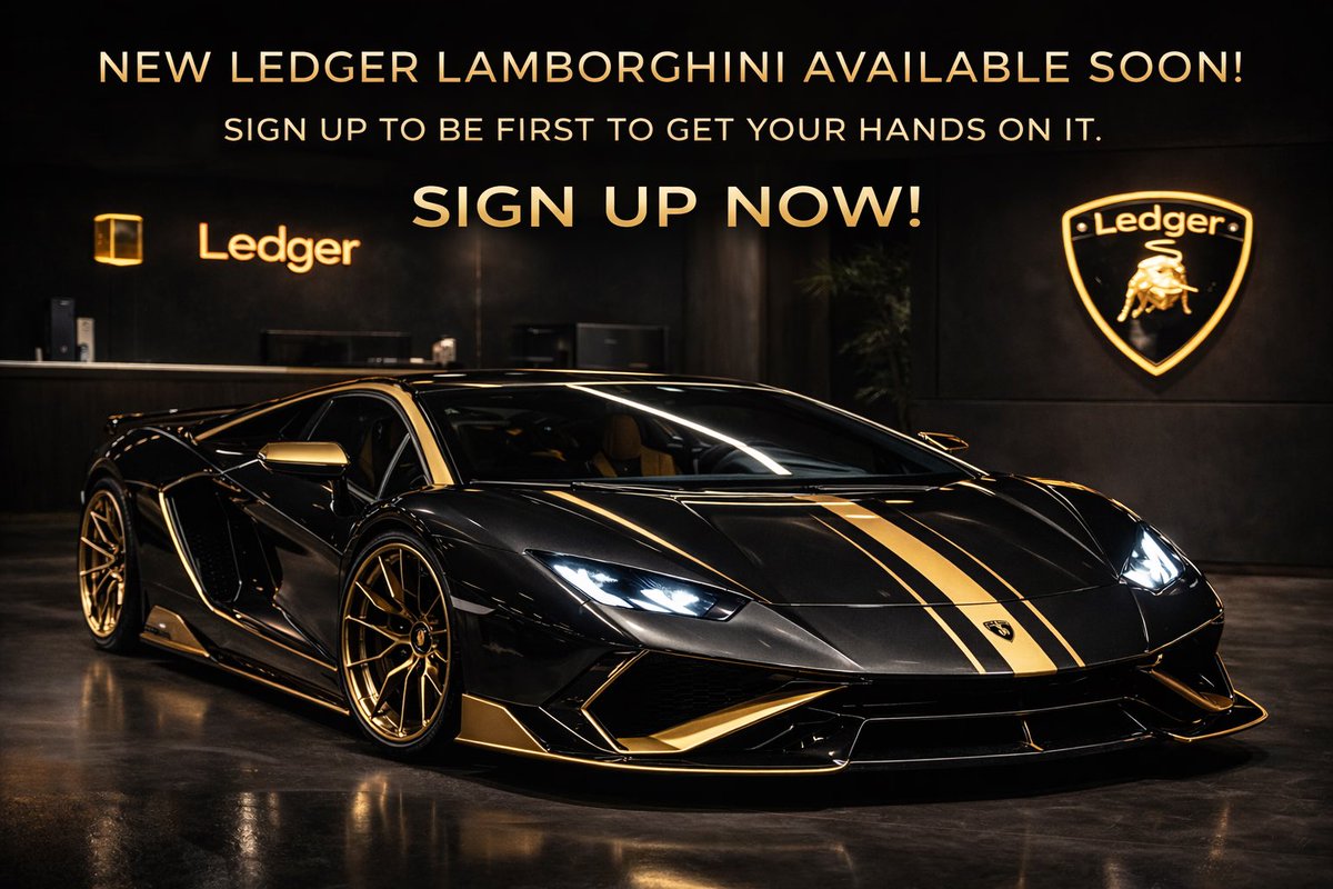 ledgervipaccess's tweet photo. Black. Gold. Limited. Untouchable. 🖤✨

Early access opens soon — only those on the waitlist will have a shot at owning it.

👉 Secure your spot before it’s gone.

https://t.co/cRtQzwbRKa https://t.co/QuFclB0gRH