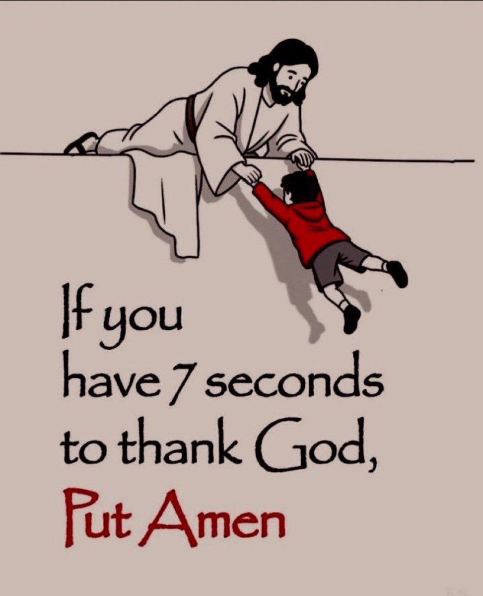 Excellentsalvic's tweet image. Do you have just 7 seconds? put Amen