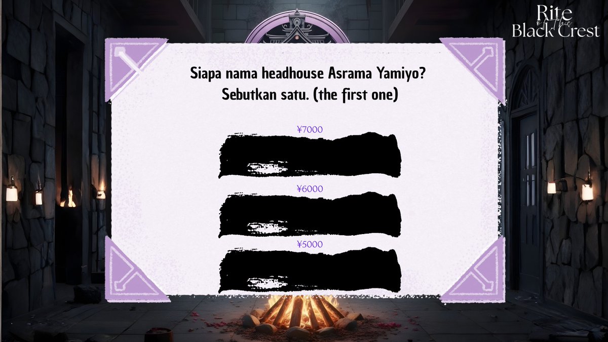 <a href="/kageitsu_/">Ryōma、武田</a> “Terima kasih banyak, Ryōma-kun. Hayo siapa yang mendapatkan point tertinggi? Pertanyaan berikutnya.”

( deadline 21.20 )