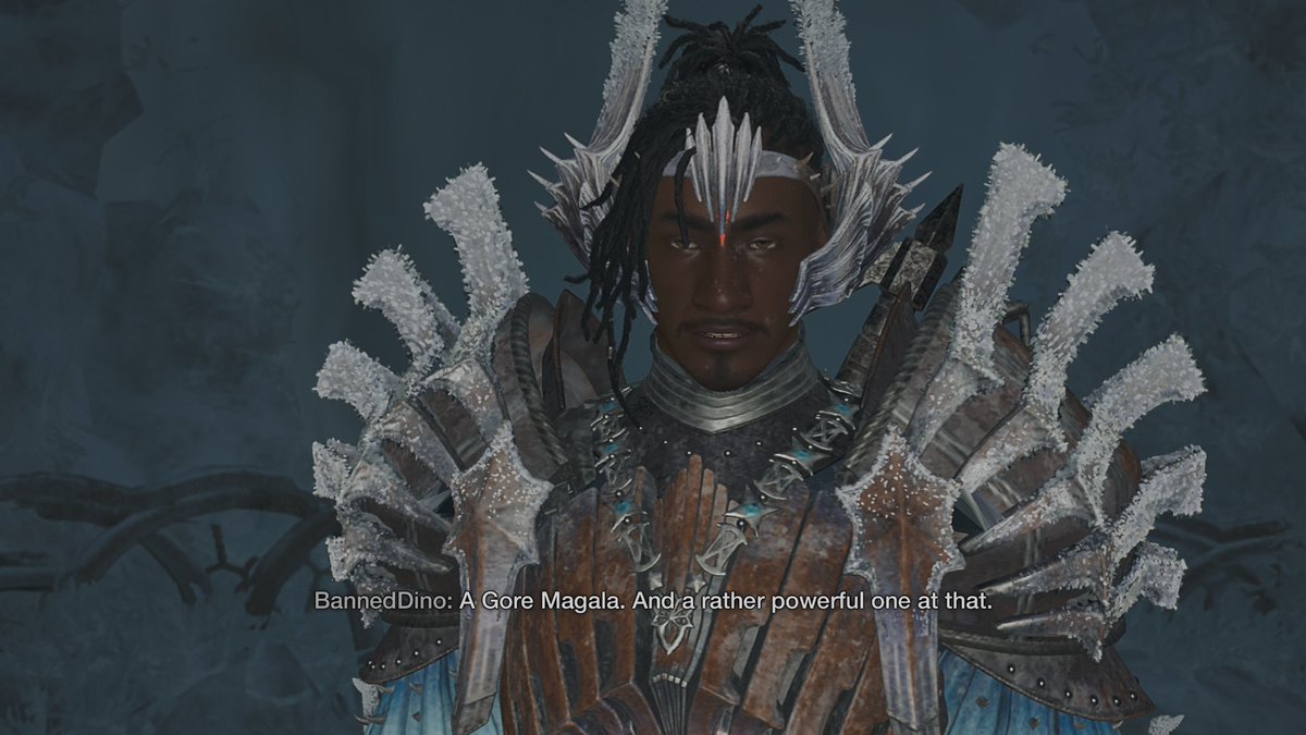 Well, this is definitely something new to add about Gore Magala