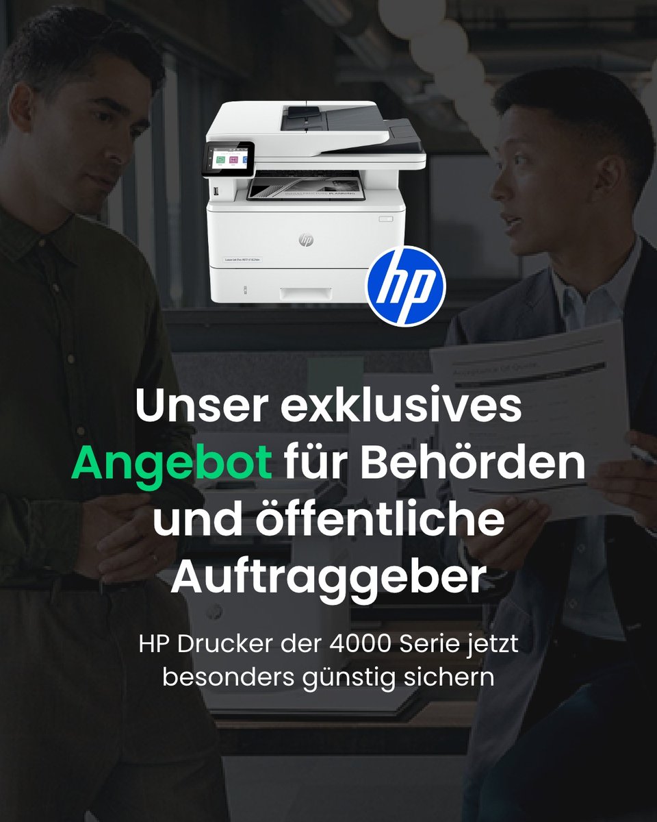 it_haus's tweet photo. Mit der HP LaserJet 4000 Serie profitieren Behörden, Krankenhäuser sowie öffentliche Einrichtungen in Deutschland von einem Sonderangebot inklusive High-Capacity-Toner 🖨️

📧 Jetzt unsere IT-HAUS Experten ansprechen und Angebot sichern: https://t.co/NLdiciWaE7 https://t.co/Yrbi46zWjy
