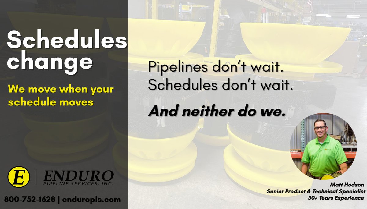 At Enduro, we adapt fast to field changes—practical solutions, straight answers, and a team that shows up. 📞 800-752-1628 🌐 enduropls.com 📩 Quick Quote: enduropls.com/quick-quote