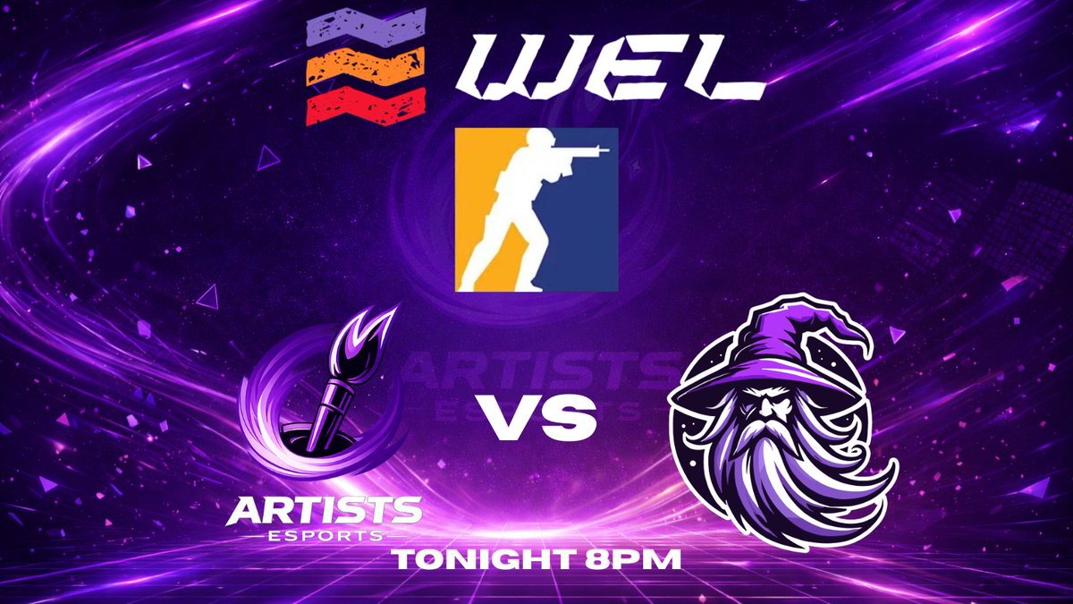 🚨CS2 Match Alert🚨

Tonight our Artists CS2 team will take on W1zards Esports in WEL S10

Winner goes on to Prem Finals

Huge game for the Artists and it will be streamed live over on twitch.tv/Artistsesports at 8pm

#paintapicture #WELS10 #WinnerMovesOn #LoserGoesHome