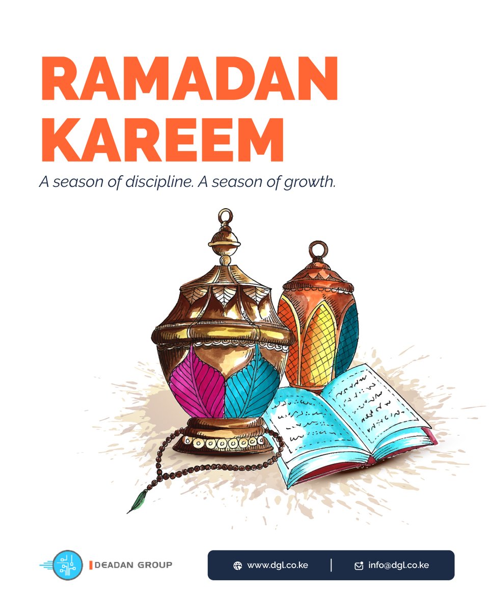 DeadanGroup's tweet photo. Ramadan reminds us that growth isn’t always loud.

It’s built in the quiet moments.
In patience.
In consistency.
In intention.

Wishing you a month filled with reflection and renewal.

Ramadan Mubarak 🌙 https://t.co/iXK4YMO5n2