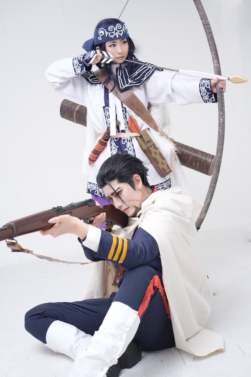 ゴールデンカムイ 🦌獲物を狙うアシㇼパ&尾形 尾形: @coo_07_vivi