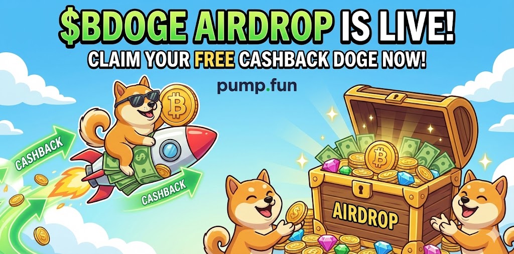 cashbackdoge's tweet image. FREE $BDOGE AIRDROP! 🐶🔄

Doge with Cashback feature on pump.fun. Stop paying devs, get paid to hold.
To Claim:

STEP1：Follow &amp;amp; RT+❤️ 🔔

STEP2：Drop $SOL Address fast! 👇

⏳ First 500 Wallets

CA: 7iJBp31ZatkcwWRQuA5isubVXUJ5U1jzkiZZp2Xzpump

#BDOGE #Airdrops