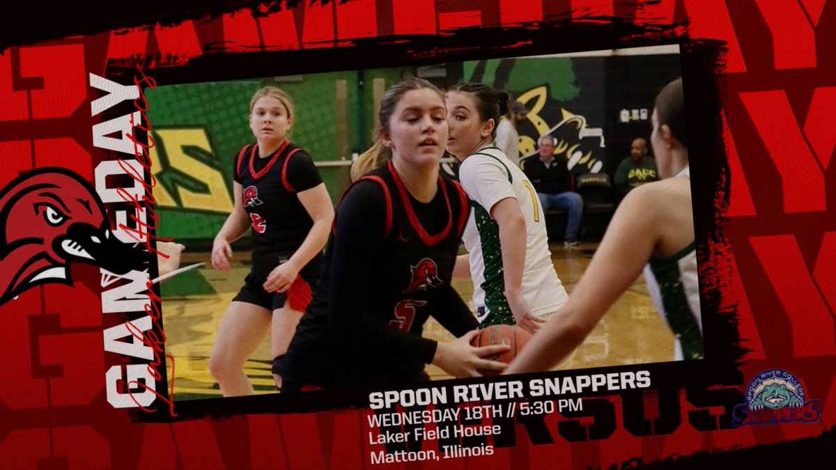 Lakers (<a href="/LLC_WBasketball/">Lake Land College Women's Basketball</a>) welcome the Snappers of Spoon River College to the Field House for a 5:30pm Region XXIV Tip- Off. 

#OneFlock #LakerUp