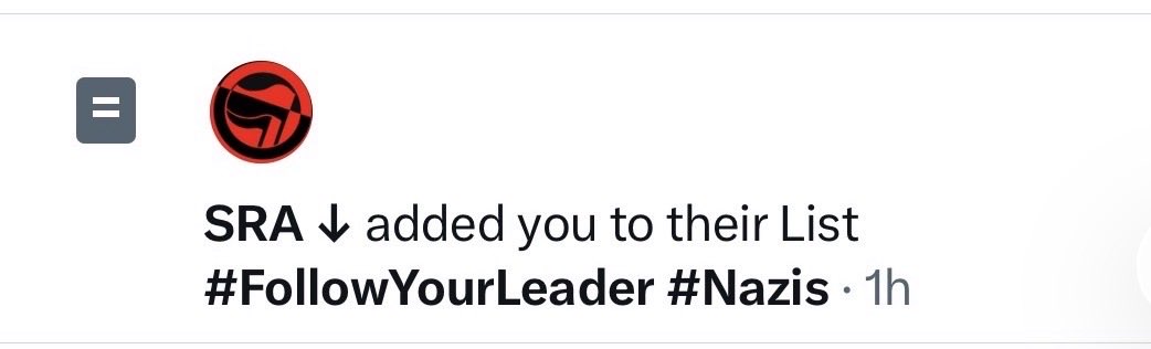 salty_batch's tweet photo. I’m sure the irony is lost on you by putting people on lists and accusing them of being the nazi. The grass is calling, you should go touch it. https://t.co/vHyaCC75xq
