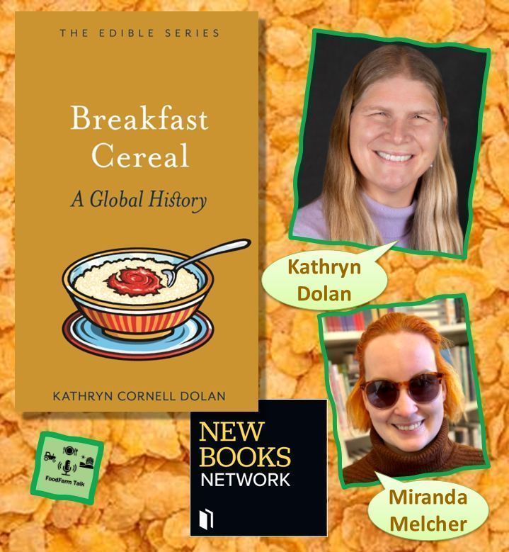 Hear  "Breakfast Cereal: A Global History" Kathryn Dolan <a href="/NewBooksNetwork/">New Books Network (@newbooksnetwork.bsky.social)</a>

Listen on:
📻CFRU 93.3 <a href="/cfru_radio/">CFRU 93.3 FM</a>
📅Feb 19
⏰10am

🛜Hear anytime: 
buff.ly/zvqDkqC 

#foodhistory #breakfast #food

@uog_arts @guelphgeography @uchicagopress @missourisandt <a href="/theontarion/">The Ontarion</a>