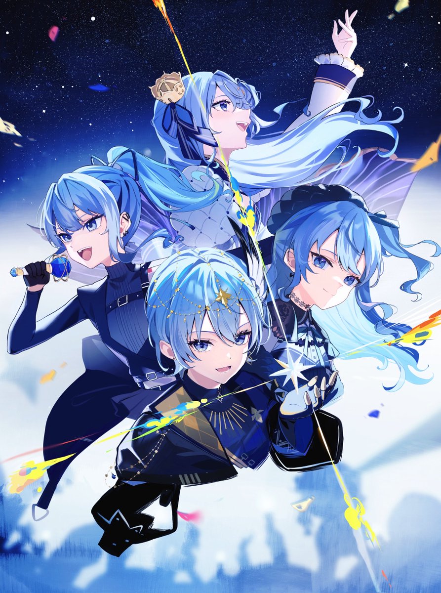 #初描きの推しと最近描いた推しを比べてみる見た人もやる

諦めなかったら絵うまくなれた

←2022年　　　　　　　　2025年→