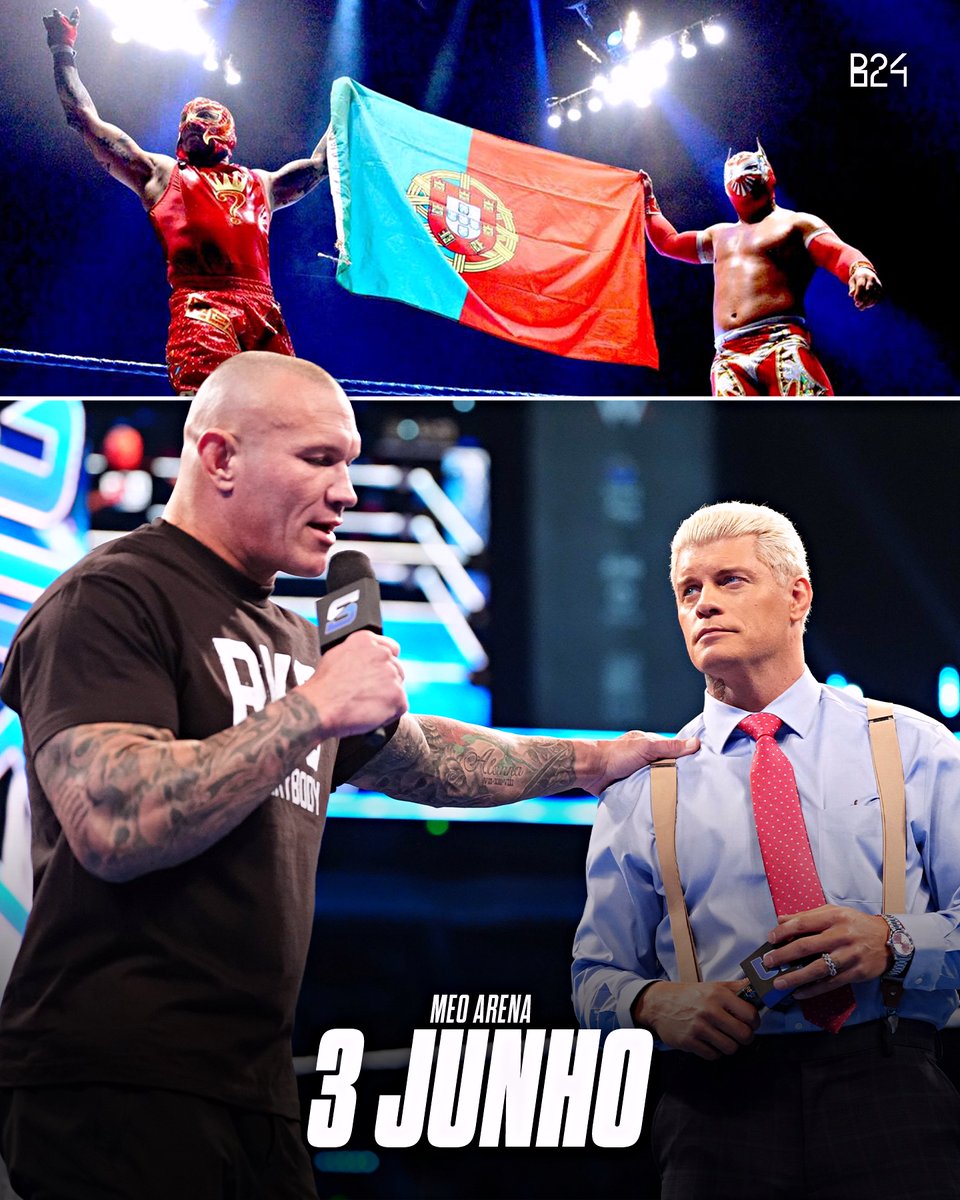 WWE está de volta a Portugal! 🇵🇹