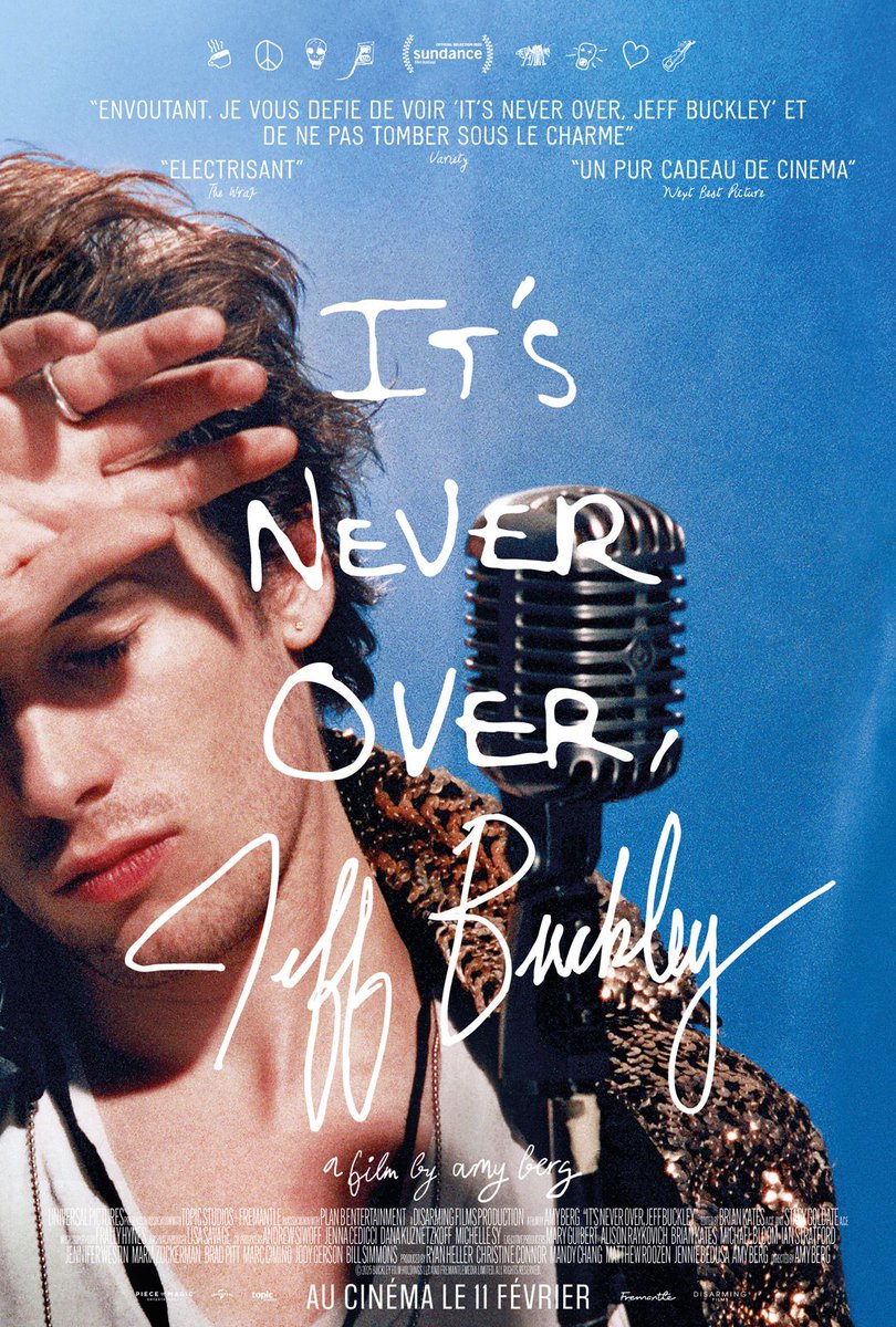 ParisCinemaClub's tweet photo. [Agenda] 🗓️
À l'affiche cette semaine notamment : IT'S NEVER OVER, JEFF BUCKLEY, le documentaire de #AmyBerg  sur le chanteur américain qui a marqué les années 90, malgré sa mort brutale à l'âge de 30 ans. 

🤟 Découvrez toute la programmation : https://t.co/8nPGJfsf4K https://t.co/ZlKwcTrEm0