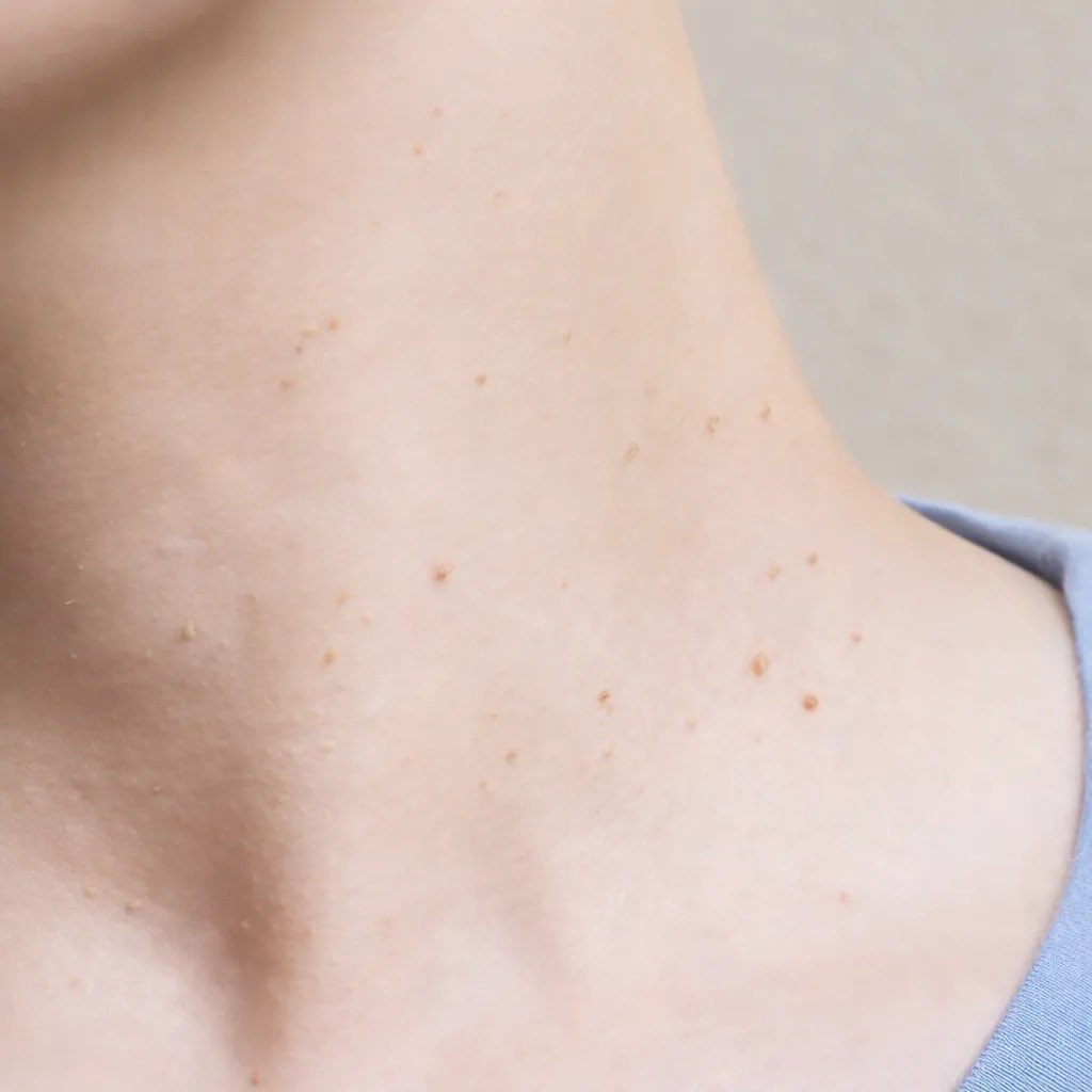 oopsinara's tweet photo. Kalau kamu punya biji-biji kecil/milia seed/biji kolesterol yang suka muncul di leher, dada, atau badan dan bikin kesel tiap pegang kok berasa bumpy. PLEASE coba Tsubuporon Night Pack ini!!!￼ https://t.co/gnl6sdXWrj