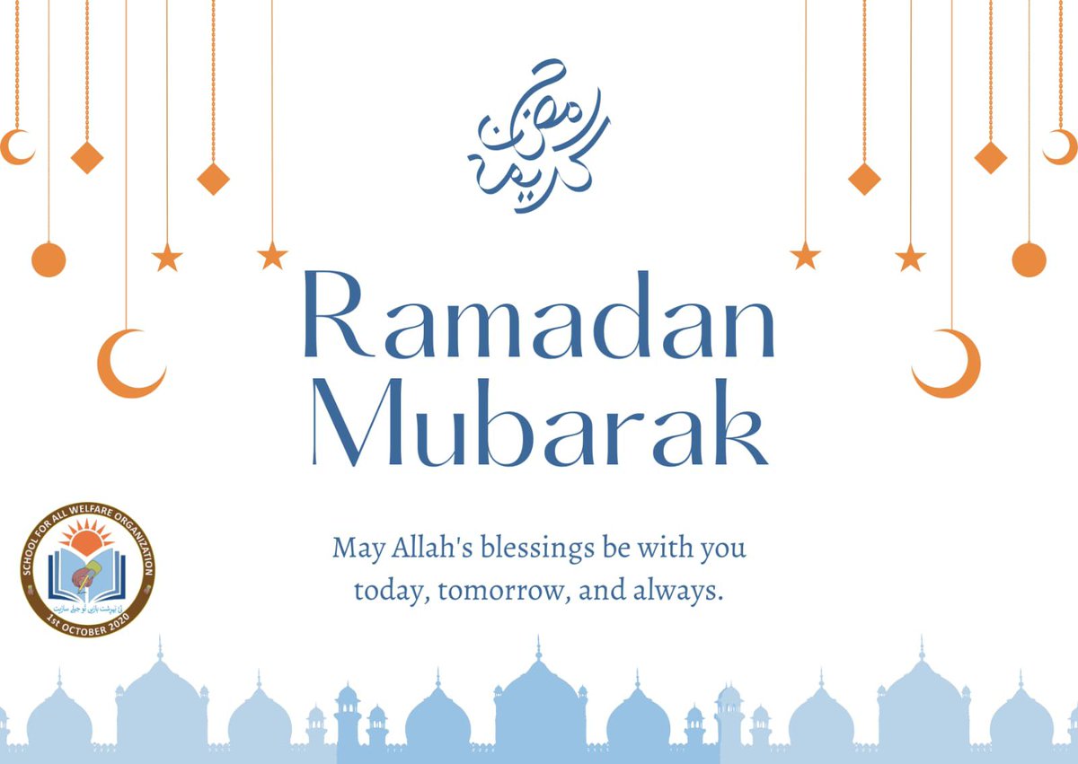 School_ForAll's tweet photo. This Ramadan, give the gift that lasts forever — Education 📚
While you break your fast, many children still wait for the chance to hold a book instead of facing hardship.

Be a reason a child goes to school this Ramadan. https://t.co/UBteRJawbY