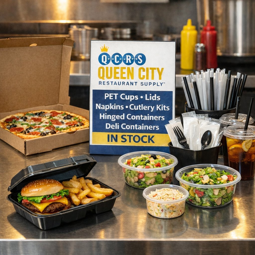 QCRS_Cincinnati's tweet photo. Every to-go order is profit…
Unless you’re overpaying for disposables.

If it leaves your kitchen, we’ve got the packaging for it.

All in stock. All ready when you are.

📦 Buy smart. Stock up. Protect your margins.
#QCRS

#RestaurantOwners #Foodservice #CincinnatiBusiness https://t.co/zPOHPJmJxR