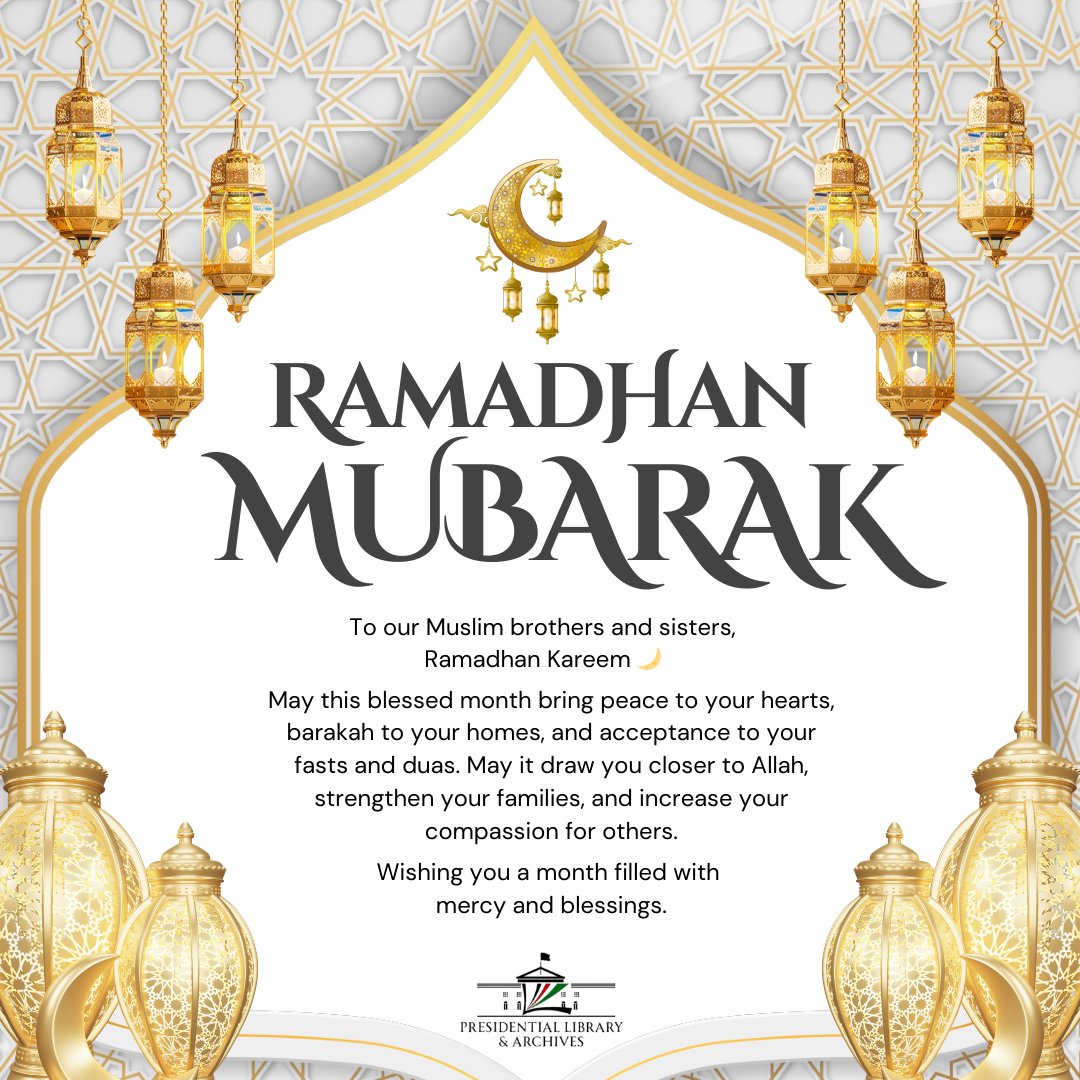 Presidential Library & Archives tweet media