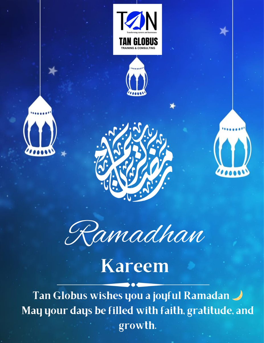 tanveermsayed's tweet photo. Ramadan Kareem 🌙

TAN Globus,extend my heartfelt wishes to everyone
May this Ramadan bring peace to your heart, clarity to your purpose, strength
Wishing you and your family a month filled with faith, gratitude, and meaningful transformation.
– Tanveer Sayed
TAN Globus Training https://t.co/RMaKW3kHky