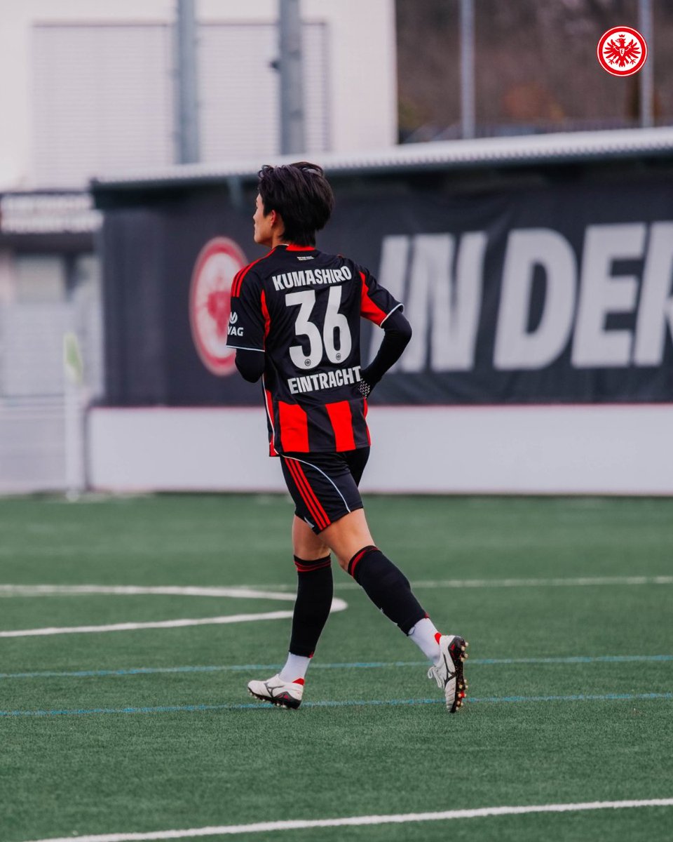 🇩🇪⬆️ Keito Kumashiro (18) has joined training with Eintracht Frankfurt’s first team, alongside three of his U-21 teammates.

Frankfurt currently have seven first-team players sidelined through injury.
