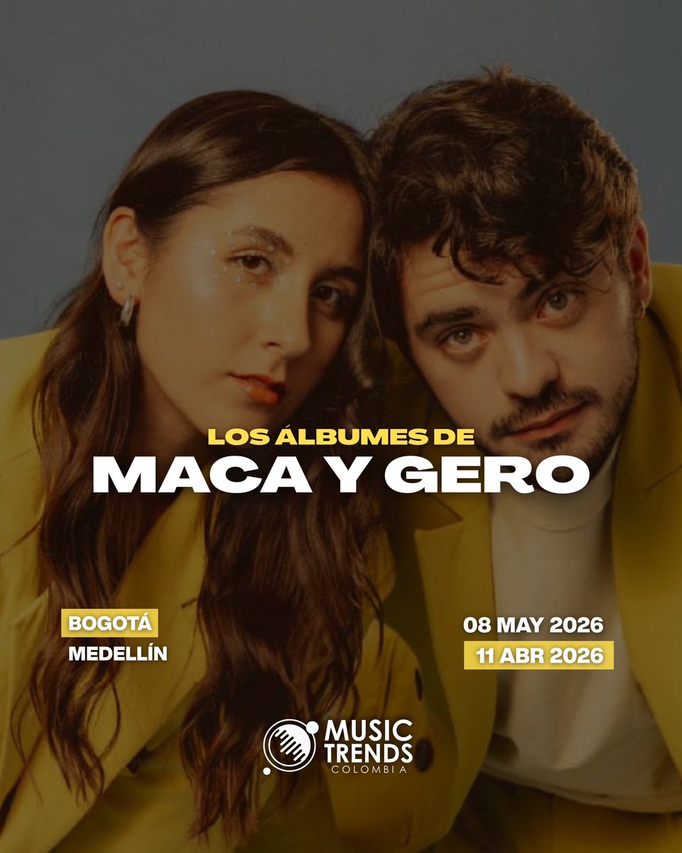 MUSICTRENDS Colombia tweet media