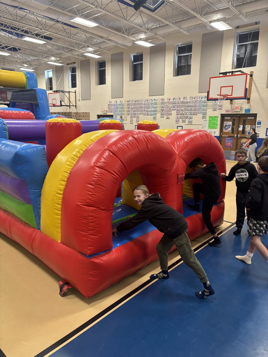 AKrieger40's tweet photo. Big shout out to @neobubblesoccer for providing our students @BCSDKidder with some inflatable fun! https://t.co/EfQfG6QqKi