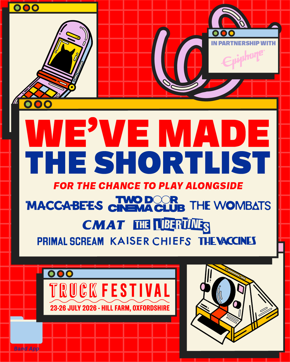 staylunar's tweet photo. such wonderful news to have been shortlisted to play at @TruckFestival this july! this is a dream of ours, and you can help us live it by voting for us here: https://t.co/UHcrKKMRyG https://t.co/kPQESSvP9h