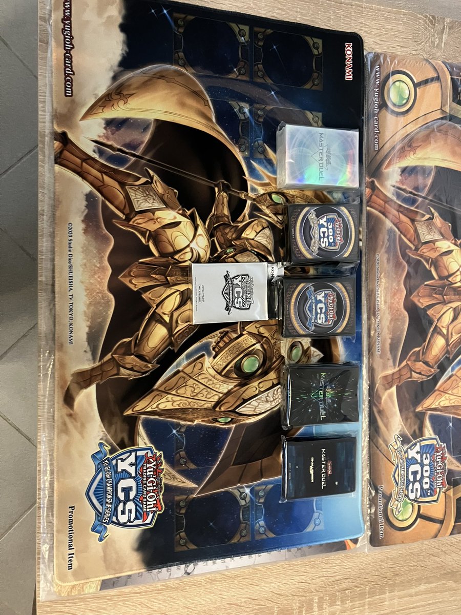 Im looking to move some YCS prizing and Master duel Sleeves to finance the upcoming events.
If you are interested in anything please message me :)